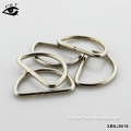 Handbag hardware accessories metal buckles silver color for leather bag